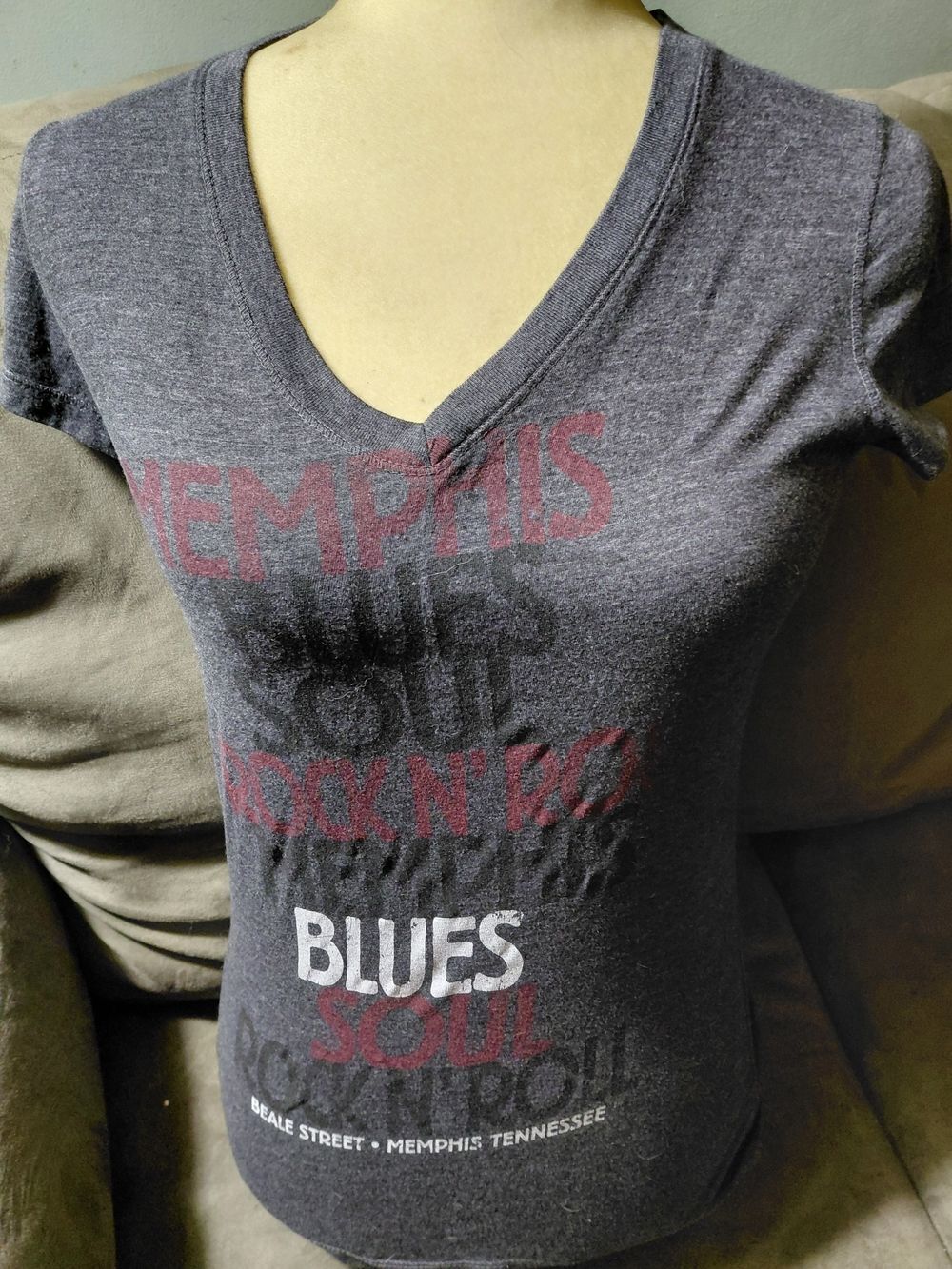 Bella Canvas Black T-Shirt with White Label Detail